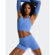 Colanți scurți On 3" Performance Tights W - albastru Sailor | alergare