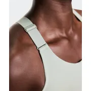 Bustieră alergare On Endurance Bra Zip W - gri Tin | suport ridicat