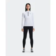Bluză tehnică On Climate Shirt W - albă | alergare și hiking