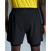 Pantaloni scurți 2in1 On 5" Performance - negru | alergare