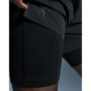 Pantaloni scurți 2in1 On 5" Performance - negru | alergare