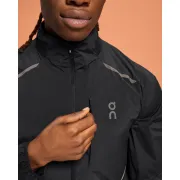 Jachetă alergare On Weather Jacket - neagră | protecție vânt și ploaie