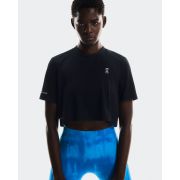 Crop top antrenament On Train-T Crop W - negru | DryTec™