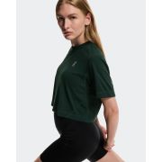 Crop top antrenament On Train-T Crop W - obsidian | DryTec™