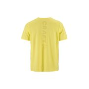 Tricou alergare Craft Race Day SS Tee 2 - galben | ultraușor performanță