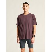 Tricou alergare Craft Hypervent Tee - mov | ventilație maximă
