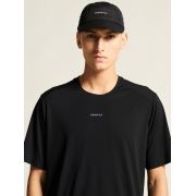 Tricou alergare Craft Hypervent Tee - negru | ventilație maximă