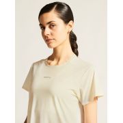 Tricou alergare Craft Hypervent Tee - alb | ventilație perforată