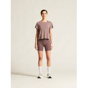 Tricou alergare Craft Hypervent Tee - mov | ventilație perforată