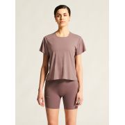 Tricou alergare Craft Hypervent Tee - mov | ventilație perforată