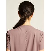Tricou alergare Craft Hypervent Tee - mov | ventilație perforată