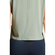 Tricou alergare Craft Hypervent Tee - gri | ventilație perforată