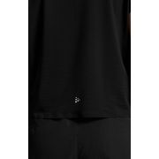 Tricou alergare Craft Hypervent Tee - negru | ventilație perforată