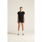 Tricou alergare Craft Hypervent Tee - negru | ventilație perforată