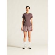 Tricou alergare Craft ADV Essence SS Tee 2 - mov | poliester reciclat