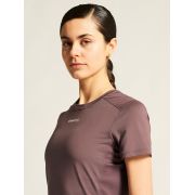 Tricou alergare Craft ADV Essence SS Tee 2 - mov | poliester reciclat