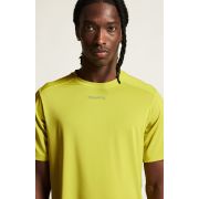 Tricou alergare Craft ADV Essence SS Tee 2 - verde | poliester reciclat