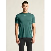 Tricou alergare Craft ADV Essence SS Tee 2 - verde | poliester reciclat