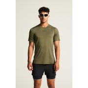 Tricou alergare Craft ADV Essence SS Tee 2 - verde | poliester reciclat