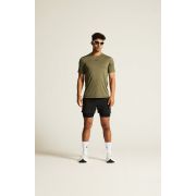 Tricou alergare Craft ADV Essence SS Tee 2 - verde | poliester reciclat
