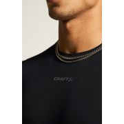 Tricou alergare Craft ADV Essence SS Tee 2 - negru | poliester reciclat