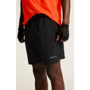 Pantaloni scurți Craft ADV Essence - negri | alergare bărbați