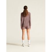 Bluză dame Craft Layers Thermal Mesh Cn - mov | strat de bază termic