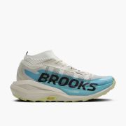 Pantofi trail Brooks Cascadia Elite - alb | placă carbon