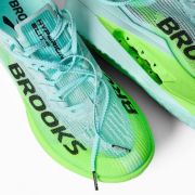 Pantofi alergare Brooks Hyperion Elite 5 - verde | racing cu carbon