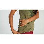 Tricou Ciclism SPECIALIZED/FJALLRAVEN Women's Wool (S/S) - Green