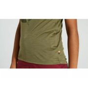 Tricou Ciclism SPECIALIZED/FJALLRAVEN Women's Wool (S/S) - Green