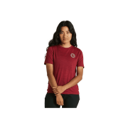 Tricou Ciclism SPECIALIZED/FJALLRAVEN Women's Wool (S/S) - Pomegranate Red
