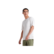 Tricou Ciclism SPECIALIZED/FJALLRAVEN Men's Cotton Pocket (S/S) - Eggshell