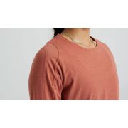 Tricou Ciclism SPECIALIZED Women's Trail (L/S) - Terra Cotta
