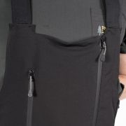 Pantaloni Ciclism cu Bretele TSG Hybrid - Black