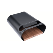 Suport de Perete Bicicleta CONTEC Bikeart Tube - Black/Walnut