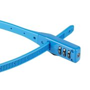 Antifurt Cablu KRYPTONITE Click Lock - 10mm/45cm - Blue