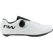 Pantofi Northwave Road Sonic Plus Wide 46 Alb/Negru