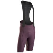 Pantaloni Northwave Fast Scurt Cu Bretele, Bordeiu