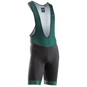 Pantaloni Northwave Active Evo Scurt XL Cu Bretele, Negru/Verde Petrol