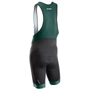 Pantaloni Northwave Active Evo Scurt XXL Cu Bretele, Negru/Verde Petrol