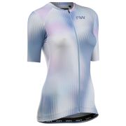 Tricou ciclism Northwave Blade Wmn damă scurt M grigheață