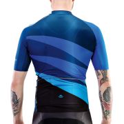 Tricou Merida Cx Design Pro scurt 422 3XL albastru negru fermoar complet - 740703-422