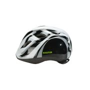 Cască Bikefun Junior S negru/alb 48-52 cm