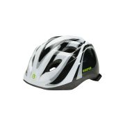 Cască Bikefun Junior S negru/alb 48-52 cm