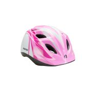 Cască Bikefun Junior roz/alb - Hb8-Pw