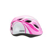Cască Bikefun Junior roz/alb - Hb8-Pw