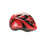 Cască Bikefun Junior roșu/alb - Hb8-Rw