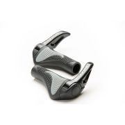 Mânere Bikefun Ergo 2TONE Lock On coarne integrate 130mm - Gp-3