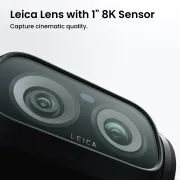 Camera de actiune Insta360 Luna Ultra, Standard Bundle, Cosmic Black